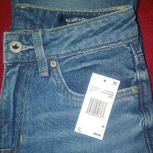 NWT - Size 25 - Buffalo By David Bitton - Mom Jeans/Margot - Vintage Blue Color